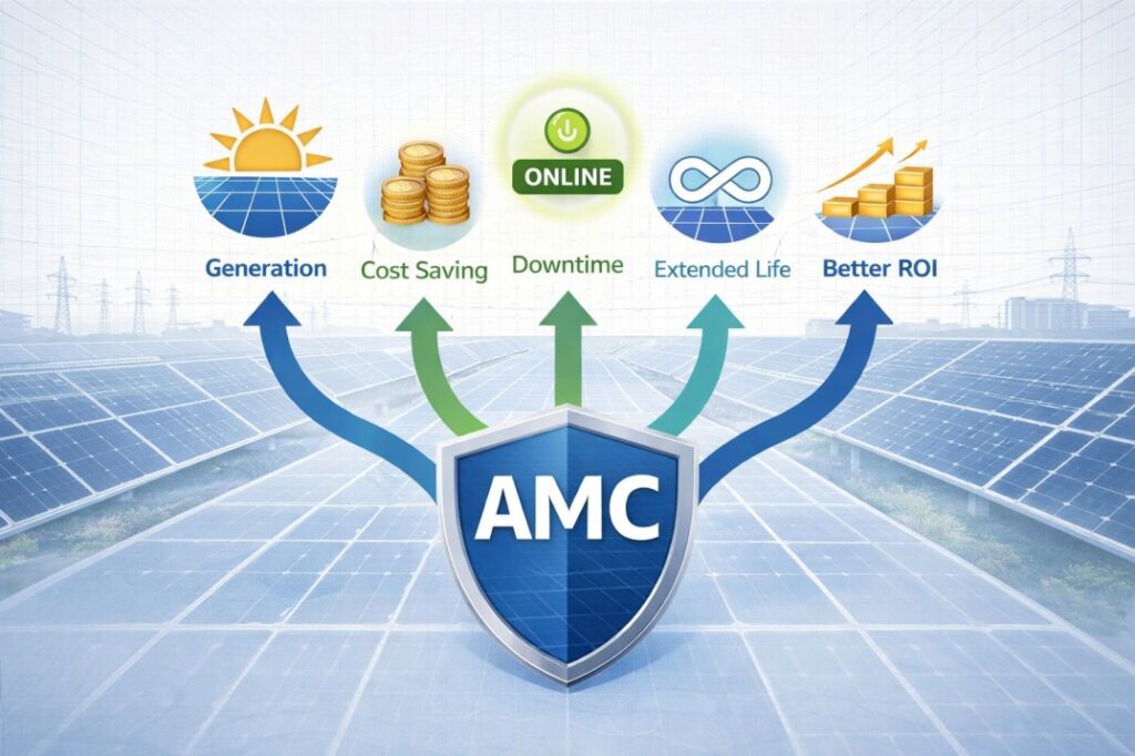 Solar panel maintenance improving efficiency and reducing downtime